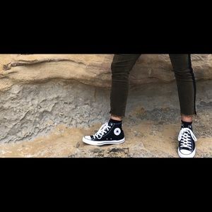 High top converse size 8.5 women’s